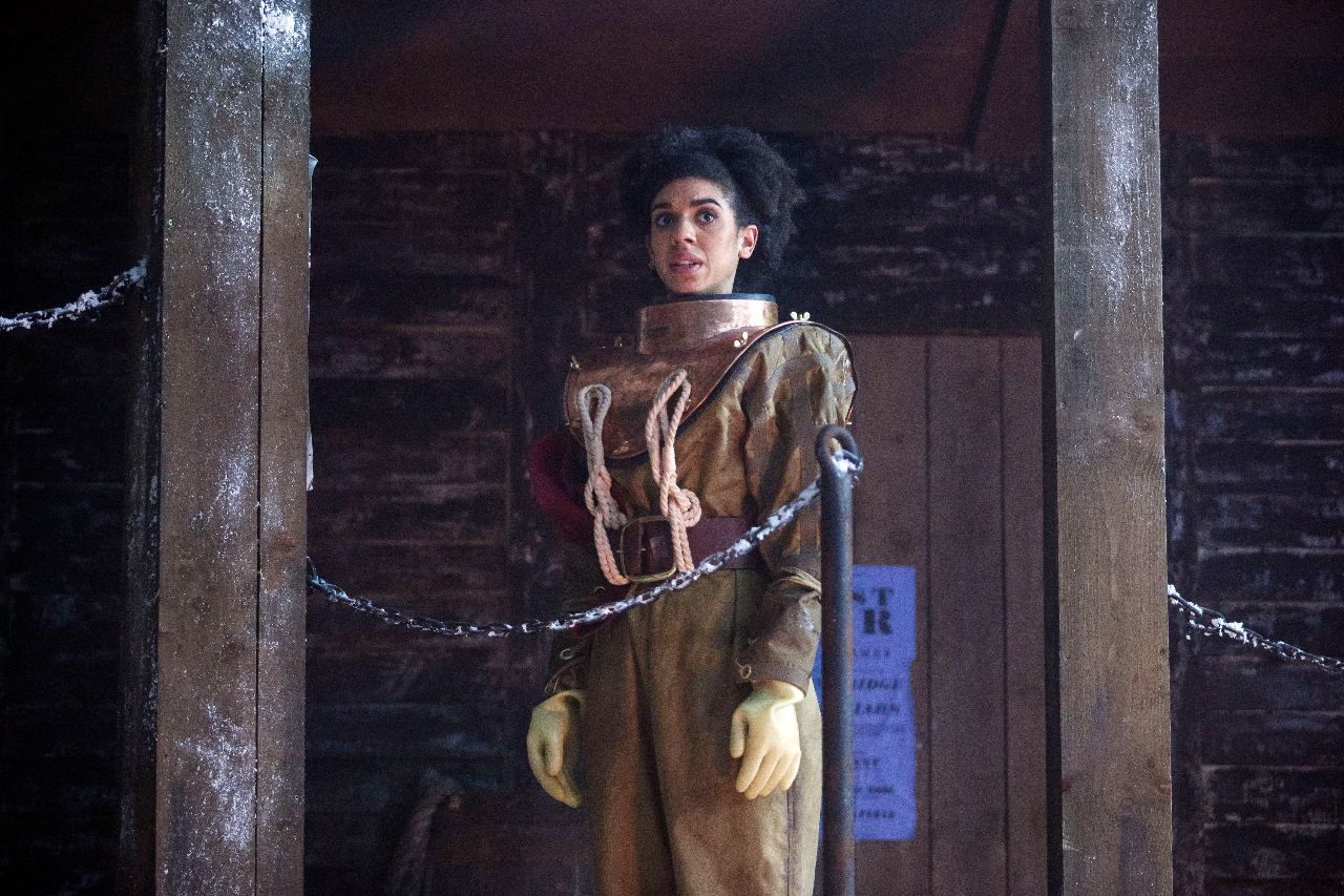 Pearl Mackie in Diving Suits