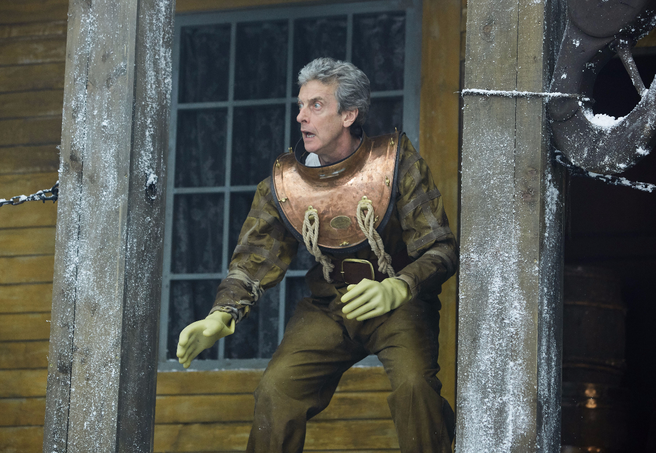 Peter Capaldi in Diving Suit