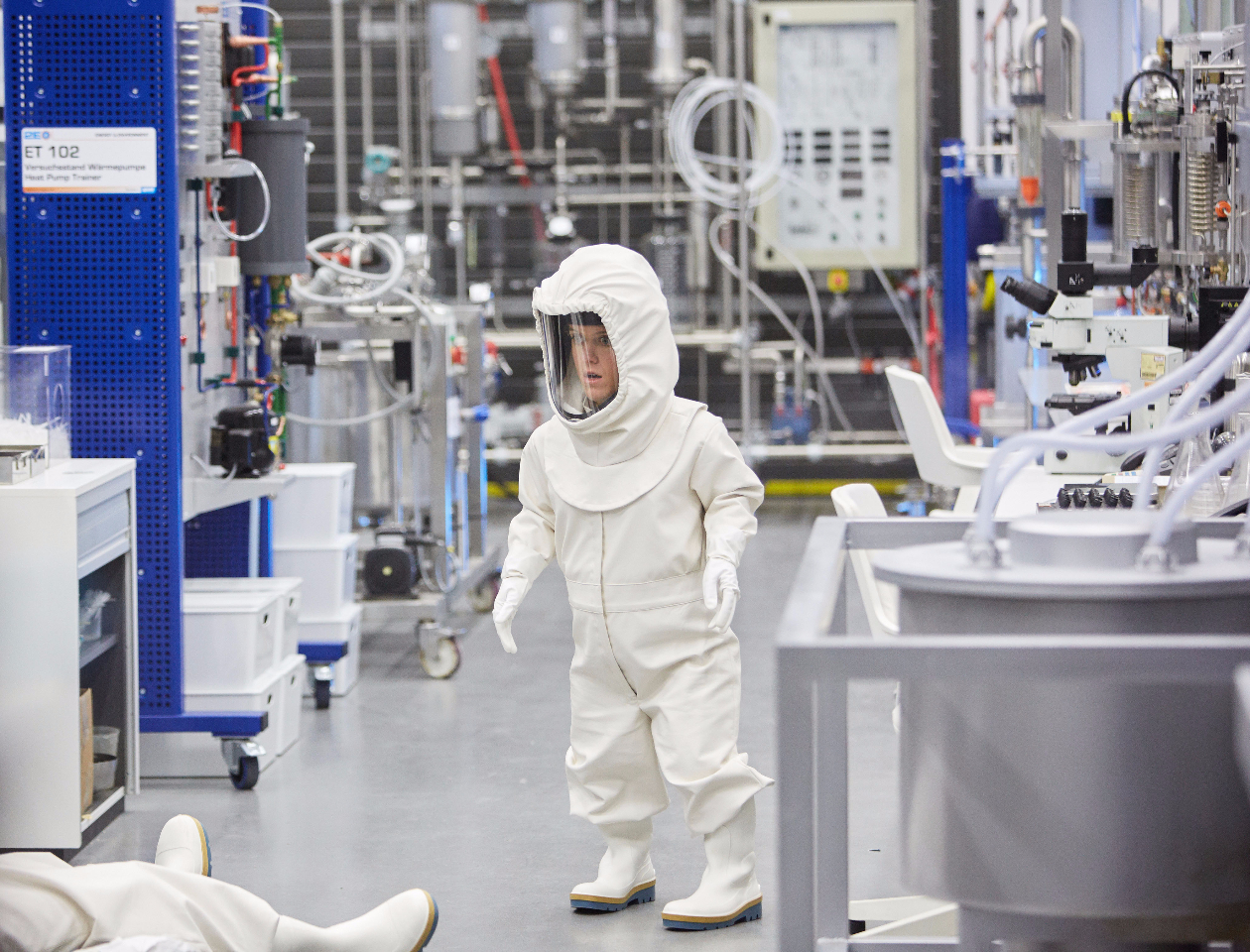 Hazard Suits made for the episode